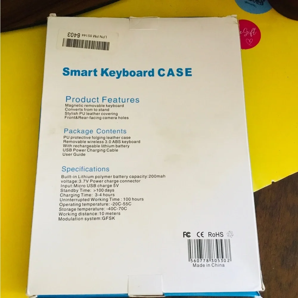 Smart Keyboard Case for iPad - White